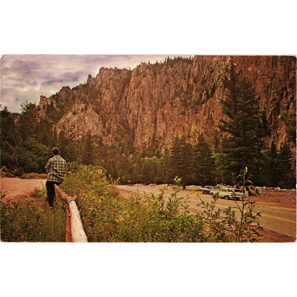 The Palisades Cimarren New Mexico Postcard Posted 1963‎